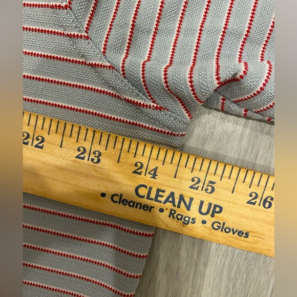 Alabama Crimson Tide Shirt Mens XL Gray Polo Striped TuskWear Gameday Football - Picture 4 of 8